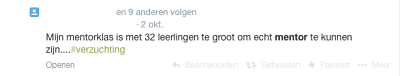 Tweet mentor